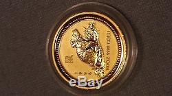 1996 1/10 oz Gold Year of the Rat Lunar Coin (Series I) Key Date