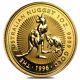 1996 1 Oz Australian Gold Nugget Perth Mint Coin. 9999 Fine Bu