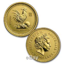 1996-2007 12-Coin 1/10 oz Gold Lunar Mint Set BU (Series I) SKU#56722