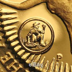 1996 Australia 1/2 oz Proof Gold Kangaroo (Prospector Privy)