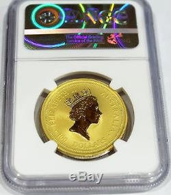 1996 Australia Gold NGC MS69 1 Ounce Year of the Rat Perth Mint 1st Year Lunar