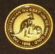 1996 Australian 1/20 Oz Gold Australian Nugget Coin Great Gift