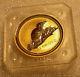 1996 Australian Lunar Year Of Mouse Rat $100.9999 Gold Coin 1 Oz Australia