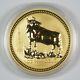 1997 $100 Australia 1 Oz. Gold Lunar Year Of The Ox Commemorative Coin