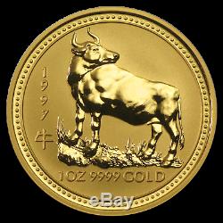 1997 Australia 1 oz Gold Lunar Ox BU (Series I) SKU #9003