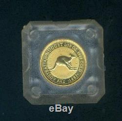 1997 Australian 1/10oz Gold Nugget Coin in Original Packaging