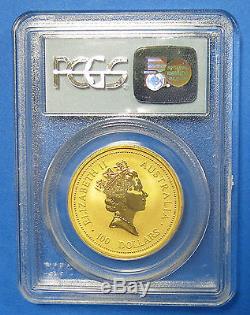 1997 WTC 911 Ground Zero $100 Australian Nugget Gold Coin Certified PCGS GEM UNC