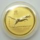 1998 Ty 1 Australia $100 Gold Year Of The Tiger Lunar Coin In Original Capsule