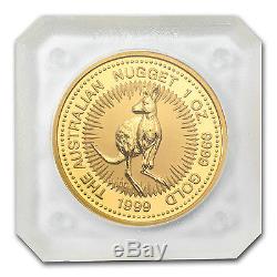 1999 1 oz Australian Gold Nugget Coin