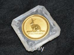 1999 Australia Year of Rabbit 1/4 oz. 9999 Gold $25 Coin Free US Shipping