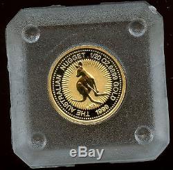 1999 Australian Gold 1/20th oz Kangaroo Nugget. 9999 fine Perth Mint