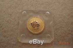 1999 Australian Gold Nugget/Kangaroo 1/20 Ounce Coin