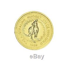 1999 The Australian Nugget Series 1/10oz. 9999 Gold Bullion Coin PM