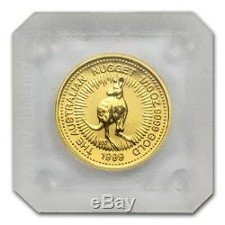 1999 The Australian Nugget Series 1/10oz. 9999 Gold Bullion Coin PM