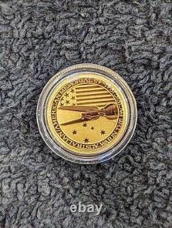1/10 Oz Gold Australian/American Memorial Coin