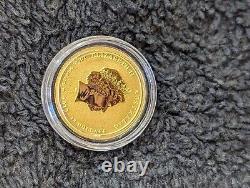 1/10 Oz Gold Australian/American Memorial Coin