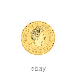 1/10 oz 2022 Australian Kangaroo Gold Coin Perth Mint