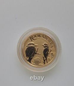 1/10 oz 2023 Perth Mint Australian Kookaburra 9999 Fine Gold. Low mintage