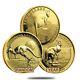 1/10 Oz Australian Kangaroo/nugget Gold Coin. 9999 Fine (random Year)