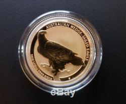 1/10 oz Gold 2017 Perth Australian Wedge-Tailed Eagle Coin Gem BU