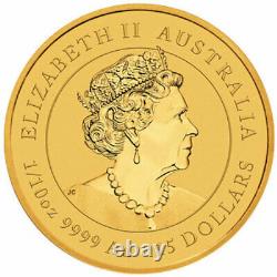 1/10 oz Gold Coin 2021 Year Of The OX Perth Mint Australian $15 Coin