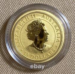 1/10oz Perth Mint Gold Coin 999.9 Kookabura 2022 (Mintage 15000 pcs)