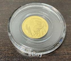 1/20 Oz Australian Lunar Series III Mouse Gold Coin