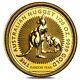 1/20 Oz Australian Kangaroo/nugget Gold Coin. 9999 Fine (random Year)