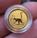 1/20oz Gold 999.9 Australian Lunar Year Of Monkey 2004 Bullion Coin (perth Mint)