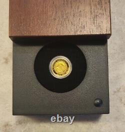 1/25oz Gold Proof Coin Discover Australia Dolphin 2008 Perth Mint