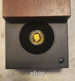 1/25oz Gold Proof Coin Discover Australia Dolphin 2008 Perth Mint