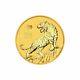 1/4 Oz 2022 Perth Mint Australian Lunar Year Of The Tiger Gold Coin