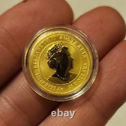 1/4oz Gold 999.9 Lunar Year Of Ox 2021 Bullion Coin (Perth Mint)