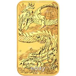 1 oz 2023 Dragon Rectangular Gold Coin Perth Mint
