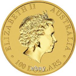 1 oz Australian Gold Kangaroo Coin (Random Year, BU)