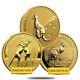 1 Oz Australian Kangaroo/nugget Gold Coin. 9999 Fine (random Year)