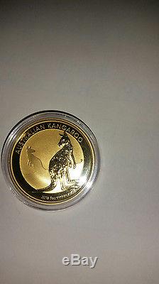1 oz Gold. 9999 Australian Kangaroo 2016