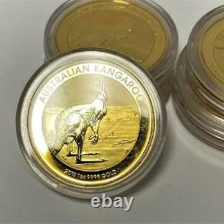 1 oz Gold Australian Kangaroo. 9999 Gold Coin by Perth Mint Random Year