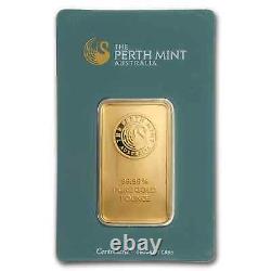 1 oz Gold Bar Perth Mint (Classic Assay) SKU#166448