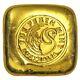 1 Oz Perth Mint Cast Gold Button Bar. 9999 Fine