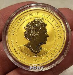 1oz Gold 999.9 Australian Lunar Year Of Mouse 2020 Bullion Coin Perth Mint