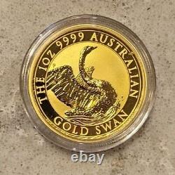 1oz Gold 999.9 Australian Swan 2020 Perth Mint