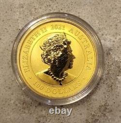 1oz Gold 999.9 Australian Swan 2021 Perth Mint