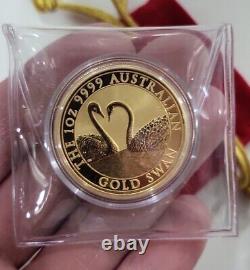 1oz Gold 999.9 Australian Swan 2022 Perth Mint