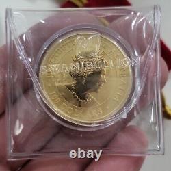 1oz Gold 999.9 Australian Swan 2022 Perth Mint