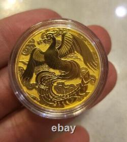 1oz Gold 999.9 Chinese Myths and Legends Phoenix 2023 Bullion Coin (Perth Mint)
