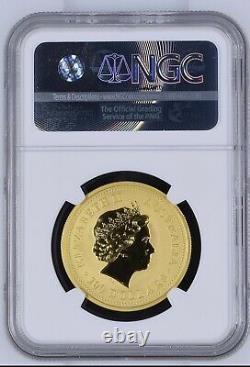 2000 1 oz Australian Gold Lunar Year of The Dragon NGC MS70 Top Pop Mint