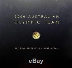 2000 AUSTRALIAN OLYMPIC TEAM Official Series with $100 Gold Achievement Coin