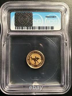 2000 Australia $15 Kangaroo 1/10 oz Gold Coin ICG MS67 KM # 465 7852300804