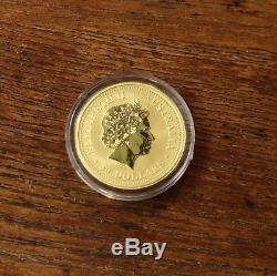 2000 Australia 1/2oz 9999 Kangaroo Gold Nugget Coin Uncertified Ungraded Gold